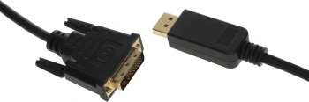 Кабель DisplayPort (m) DVI (m) 2м черный