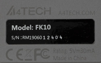 Клавиатура A4Tech Fstyler FK10