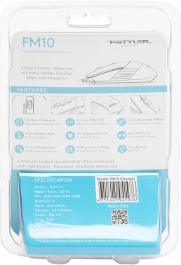 Мышь A4Tech Fstyler FM10