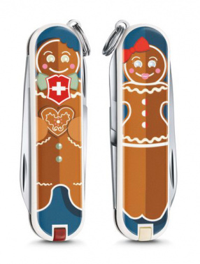 Нож перочинный Victorinox Classic LE2019 Gingerbread Love