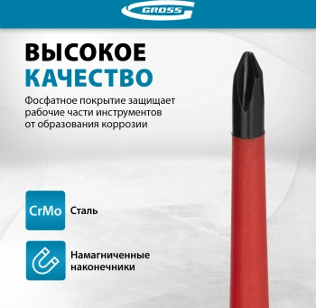 Набор отверток Gross  12950