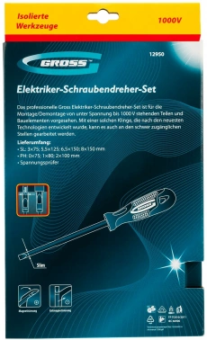 Набор отверток Gross  12950