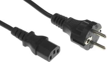 Шнур питания Lanmaster LAN-PP13/SH-1.8-BK