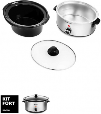 Медленноварка Kitfort КТ-208