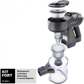 Пылесос ручной Kitfort КТ-543-1