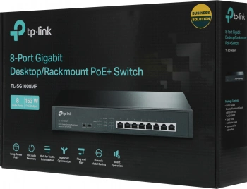 Коммутатор TP-Link  TL-SG1008MP
