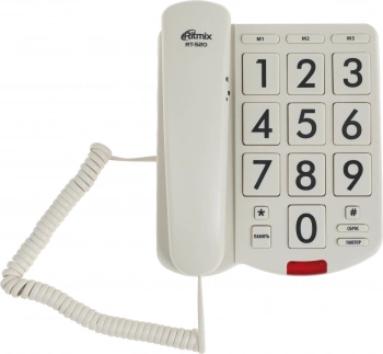 Телефон проводной Ritmix RT-520