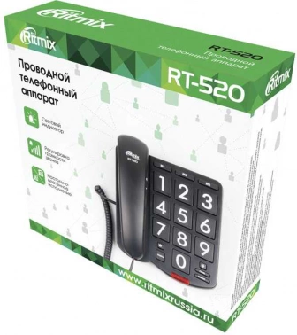Телефон проводной Ritmix RT-520