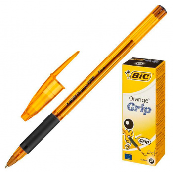 Ручка шариков. Bic Orange grip fine