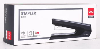 Степлер настольный Deli E0463Black
