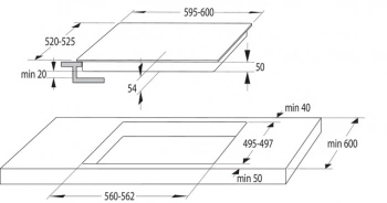 Индукционная варочная поверхность Gorenje IT643SYB