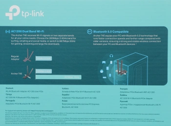 Сетевой адаптер Wi-Fi TP-Link Archer T4E