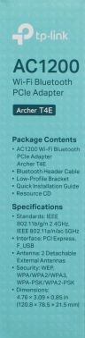 Сетевой адаптер Wi-Fi TP-Link Archer T4E