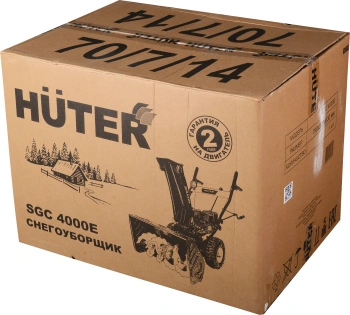 Снегоуборщик бензин. Huter SGC 4000E