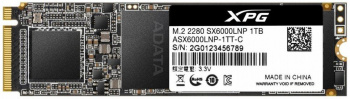 Накопитель SSD A-Data PCIe 3.0 x4 1TB ASX6000LNP-1TT-C