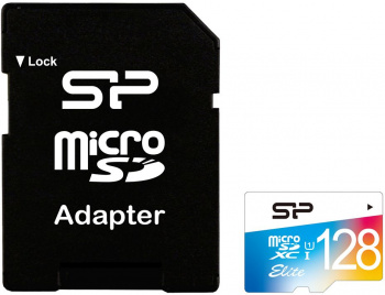 Флеш карта microSDXC 128GB Silicon Power  SP128GBSTXBU1V21SP