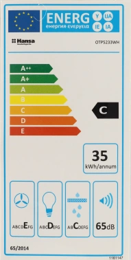 Вытяжка встраиваемая Hansa OTP5233WH