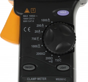 Клещи токоизмерительные Mastech  MS2001C