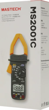 Клещи токоизмерительные Mastech  MS2001C