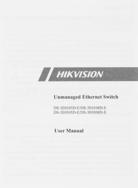 Коммутатор Hikvision  DS-3E0508D-O