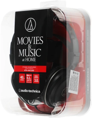 Наушники накладные Audio-Technica ATH-AVC200