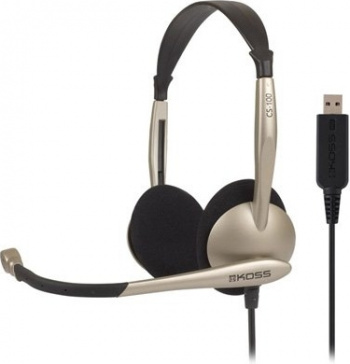 Наушники с микрофоном Koss CS100-USB
