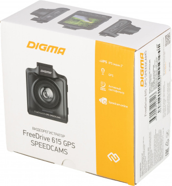 Видеорегистратор Digma FreeDrive 615 GPS Speedcams