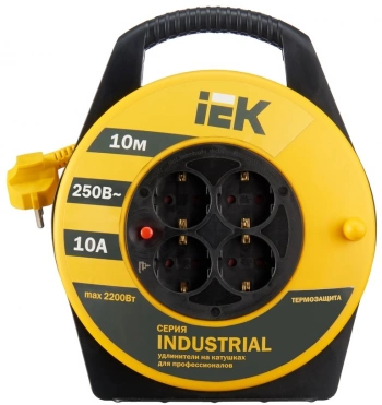 Удлинитель силовой IEK Industrial