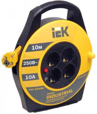 Удлинитель силовой IEK Industrial