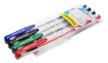 Набор ручек гелев. Silwerhof Laconic