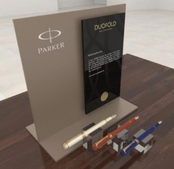 3D шоу-карт Parker Duofold в витрину 