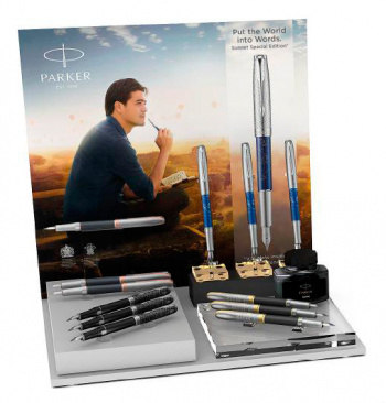 Дисплей Parker для премиальных точек 2026680 Dimensions: Large header H375mm X W350 XD290mm приз