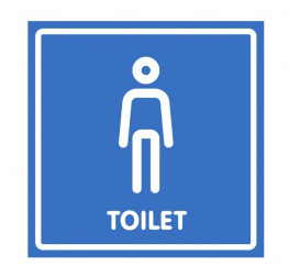 Информационная табличка Туалет мужской