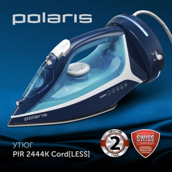 Утюг беспроводной Polaris PIR 2444K Cord[LESS]