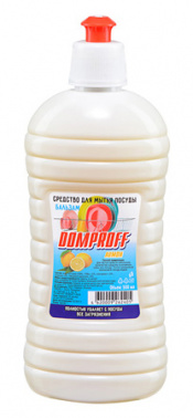 Средство для мытья посуды Domproff 0.5л лимон бутылка (Д-03)