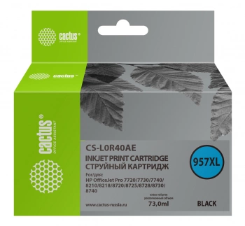 Картридж струйный Cactus CS-L0R40AE