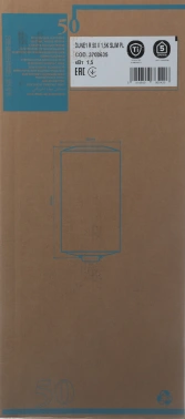 Водонагреватель Ariston Dune1 R 50 V 1,5K SLIM PL