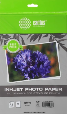 Фотобумага Cactus CS-MA410050ED