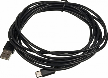 Кабель USB (m)-USB Type-C (m) 3м черный