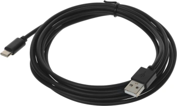 Кабель USB (m)-USB Type-C (m) 3м черный