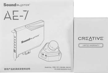 Звуковая карта Creative PCI-E Sound Blaster AE-7