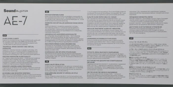 Звуковая карта Creative PCI-E Sound Blaster AE-7