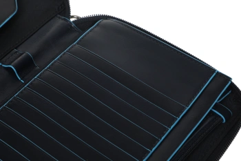 Мультипортмоне Piquadro Blue Square PP3246B2/BLU2 синий натур.кожа