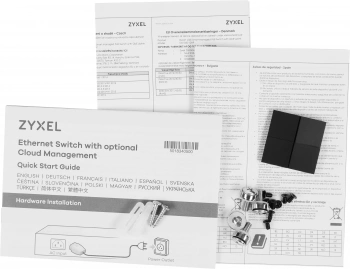 Коммутатор Zyxel  GS1350-12HP-EU0101F