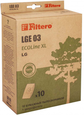 Пылесборники Filtero LGE 03 ECOLine XL