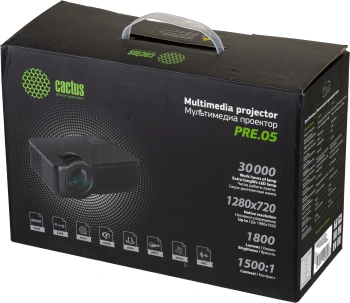 Проектор Cactus CS-PRE.05B.WXGA