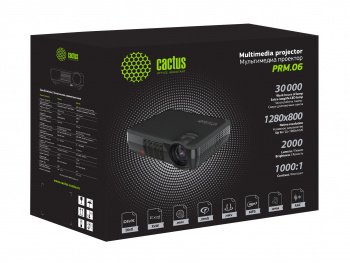 Проектор Cactus CS-PRM.06B.WVGA