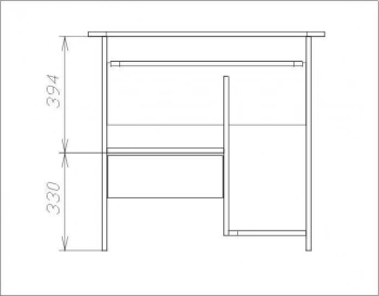 Стол для компьютера Сокол  КСТ-10.1