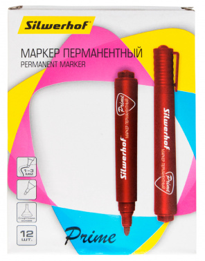 Маркер перманентный Silwerhof  Prime