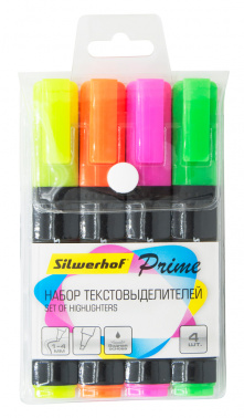 Набор текстовыделителей Silwerhof  Prime